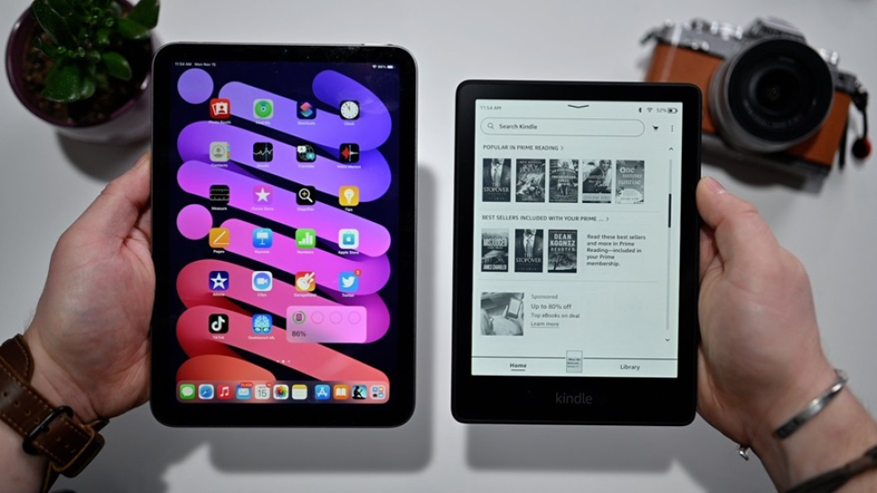 iPad Mini hay Kindle: Đâu là lựa chọn thích hợp để đọc sách?