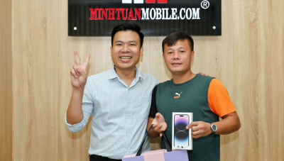 iPhone 14 Pro Max 256GB màu tím 'về tay' cầu thủ Phạm Thành Lương