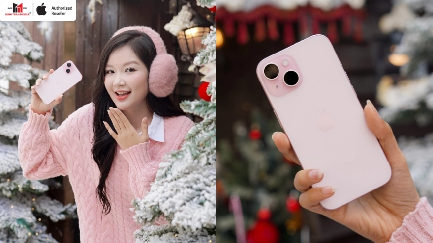 iPhone 15: Màn 6.1 inch, camera 48MP đủ ngon du xuân Tết