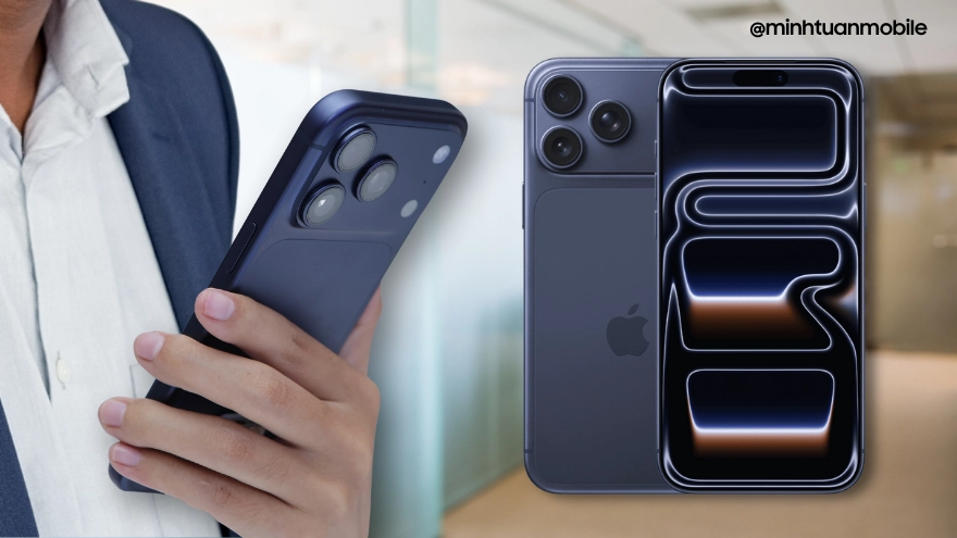 iPhone 17 Pro màu Deep Blue 512 GB sẵn hàng tại Minh Tuấn Mobile