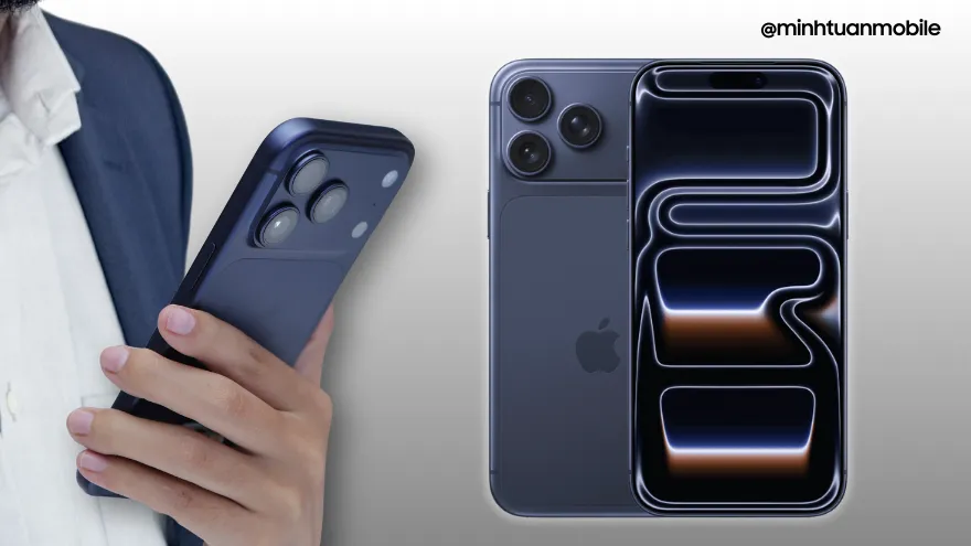iPhone 17 Pro Max bản 1TB màu Deep Blue ưu đãi đến 4 triệu