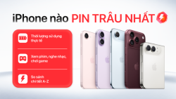 iPhone nào pin trâu nhất 2026? Bảng xếp hạng và giá mới nhất