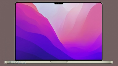 Concept MacBook Pro mới: màn hình tràn viền, tai thỏ, có 2 màu bạc và xám không gian
