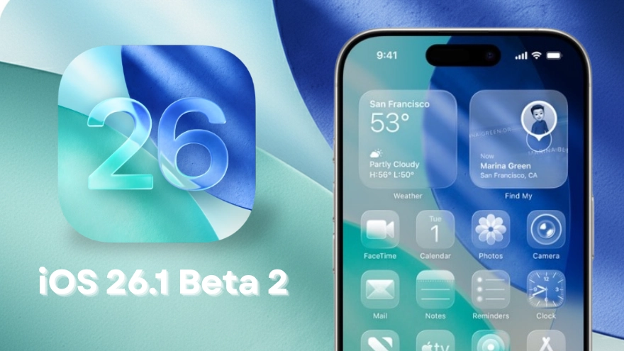 Khám phá tất cả tính năng mới iOS 26.1 Beta 2