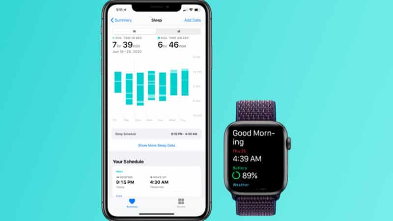 Trải nghiệm tính năng theo dõi giấc ngủ của Apple Watch trên iOS 14 và watchOS 7