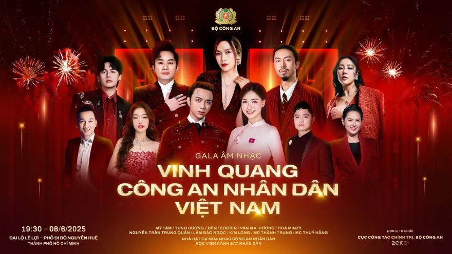 Lịch và cách nhận vé xem Vinh Quang Công An Nhân Dân Việt Nam