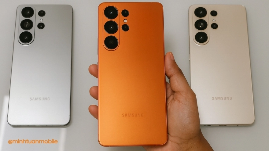 Lộ diện bảng màu Galaxy S26 Ultra qua hình nền