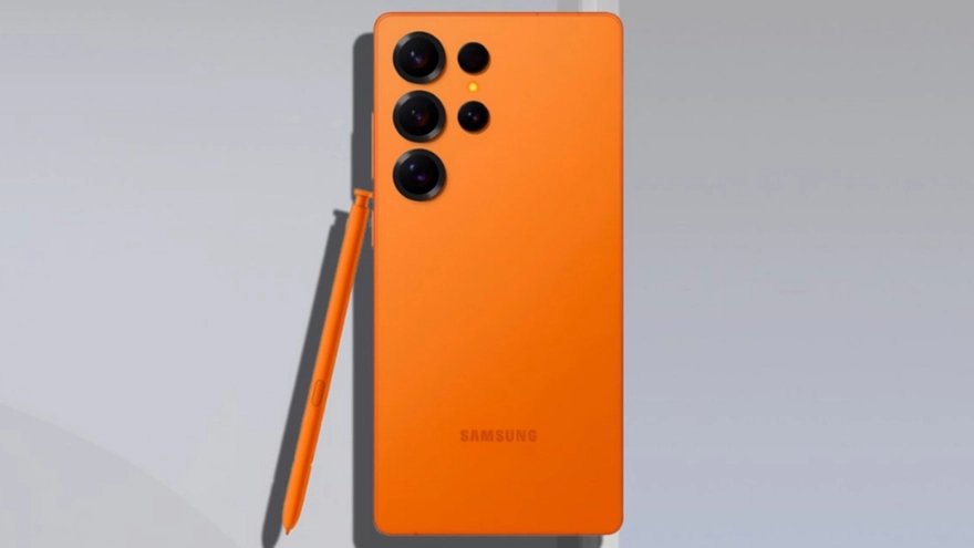 Lộ diện mô hình dummy Galaxy S26 Ultra phiên bản màu cam