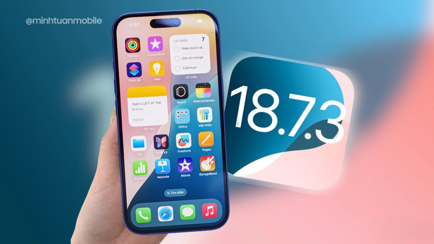 Lý do iOS 18.7.3 biến mất trên nhiều thiết bị iPhone