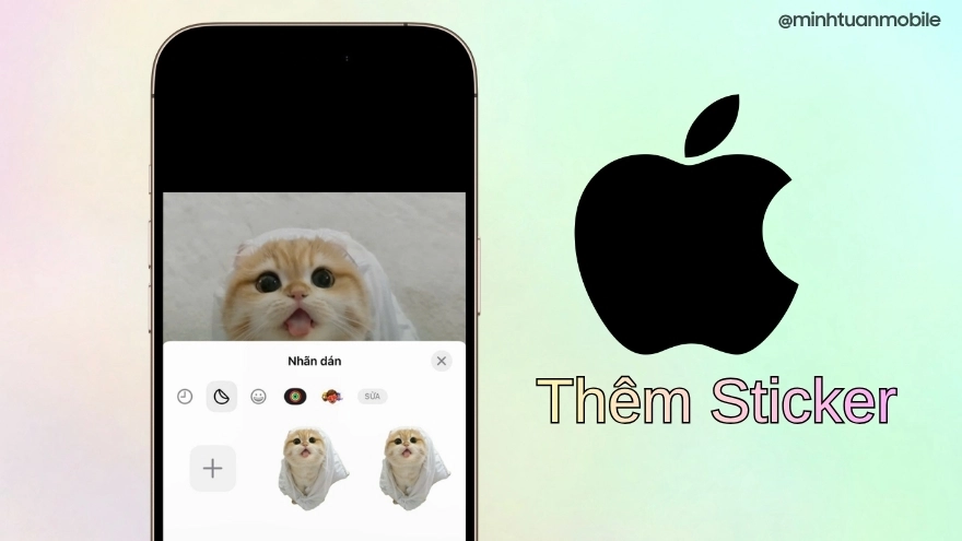 Mẹo hay iPhone: Biến ảnh thú cưng thành sticker siêu dễ
