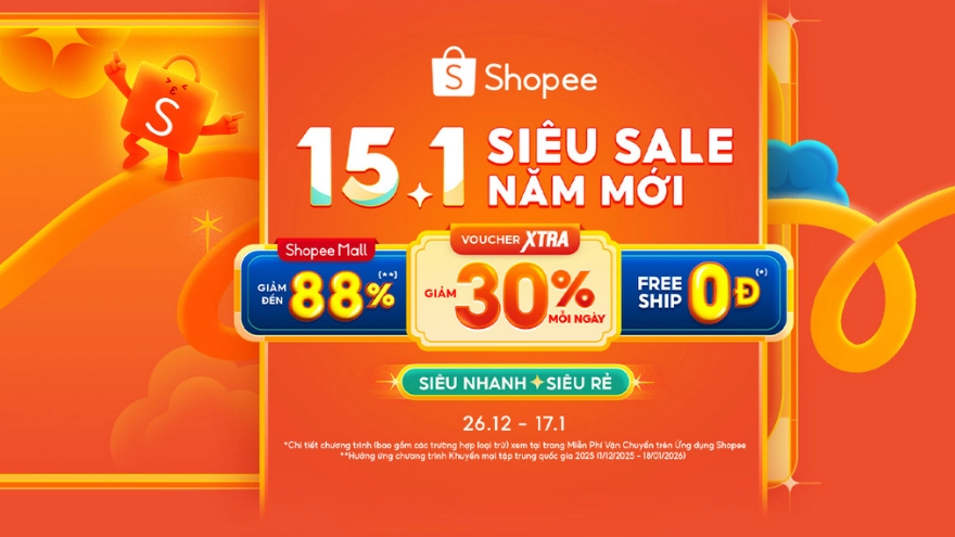 Mẹo săn sale Shopee 15.1: Bách phát bách trúng voucher 50k