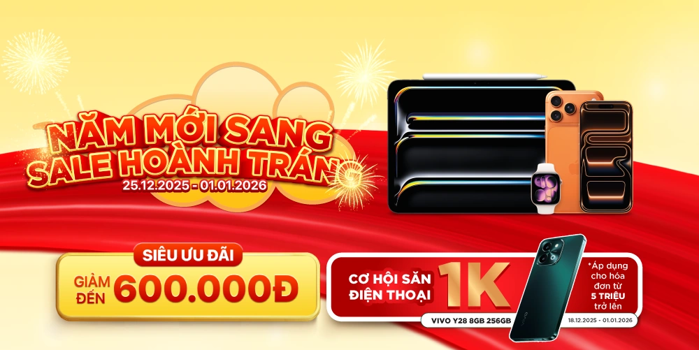 Minh Tuấn Mobile tung ưu đãi Năm Mới Sang - Sale Hoành Tráng