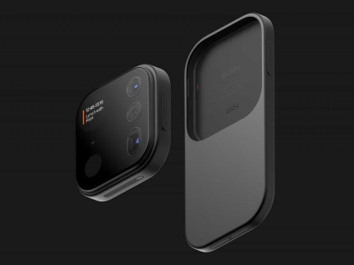 Concept iPhone với cụm camera không tưởng: Được tích hợp màn hình để nghe gọi, có thể tháo rời như camera hành trình