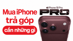 Mua iPhone trả góp tại Minh Tuấn Mobile cần những gì?
