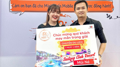 Mua iPhone, trúng chuyến du lịch Mũi Né tại Minh Tuấn Mobile