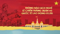 30.4 và 1.5.2024 được nghỉ bao nhiêu ngày?