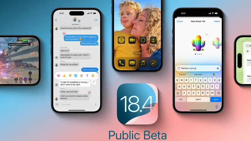 Người dùng đã có thể cập nhật iOS 18.4 với bản Public Beta 1