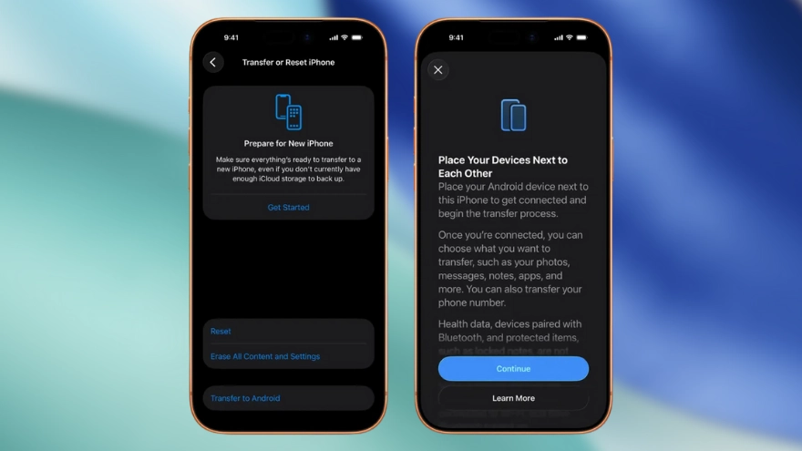 Apple giới thiệu công cụ chuyển dữ liệu app iPhone sang Android