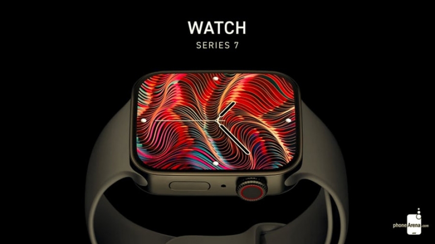 Apple Watch Series 7 xuất hiện cực cuốn hút với màn hình lớn hơn, viềng mỏng và phẳng hơn