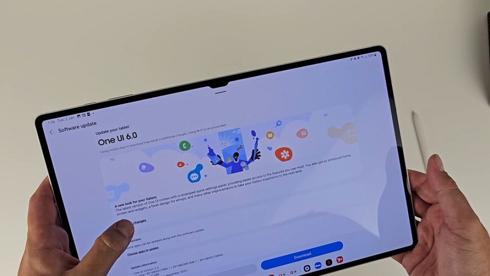 One UI 6 trên Galaxy Tab S9 series có nhiều thay đổi