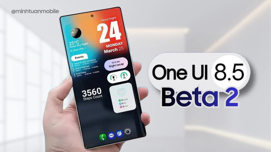 One UI 8.5 beta 2 lộ diện, người dùng Galaxy S25 hưởng lợi