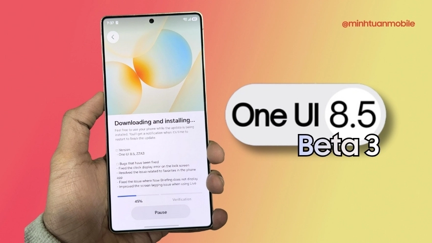 One UI 8.5 Beta 3 ra mắt: Vá loạt lỗi lớn trên Galaxy S25