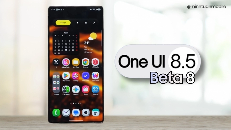 One UI 8.5 Beta 8 trên Galaxy S25: Quick Share dễ dàng!
