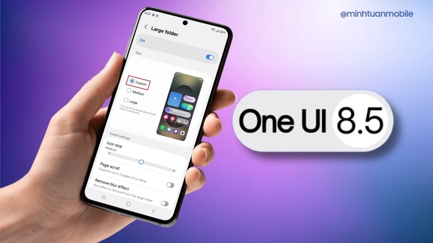 One UI 8.5: Cách đổi mới giao diện Samsung chỉ trong 1 phút