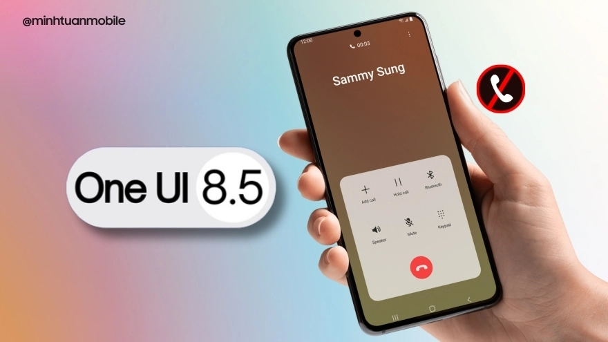 One UI 8.5 có tính năng ghi âm tin nhắn thoại ngay trên máy