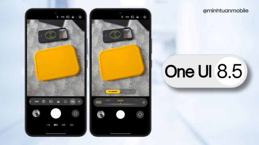 One UI 8.5 lộ tính năng camera lạ mà quen với người dùng