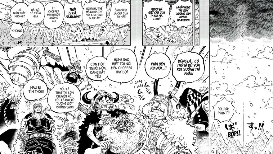Phân tích One Piece chap 1155: Sức mạnh kinh hoàng của Rocks