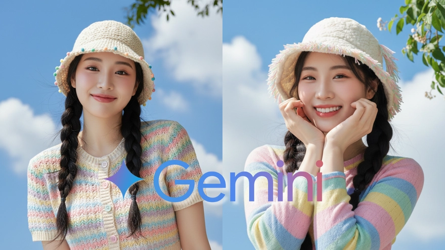 Prompt Gemini tạo bộ ảnh thanh xuân Khi tôi 20 cực yêu