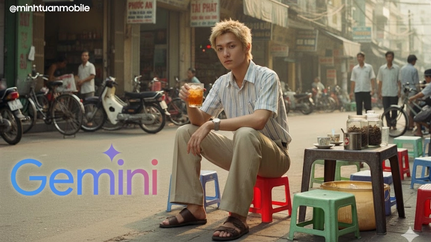Prompt tạo ảnh check in Sài Gòn những năm 1990s 
