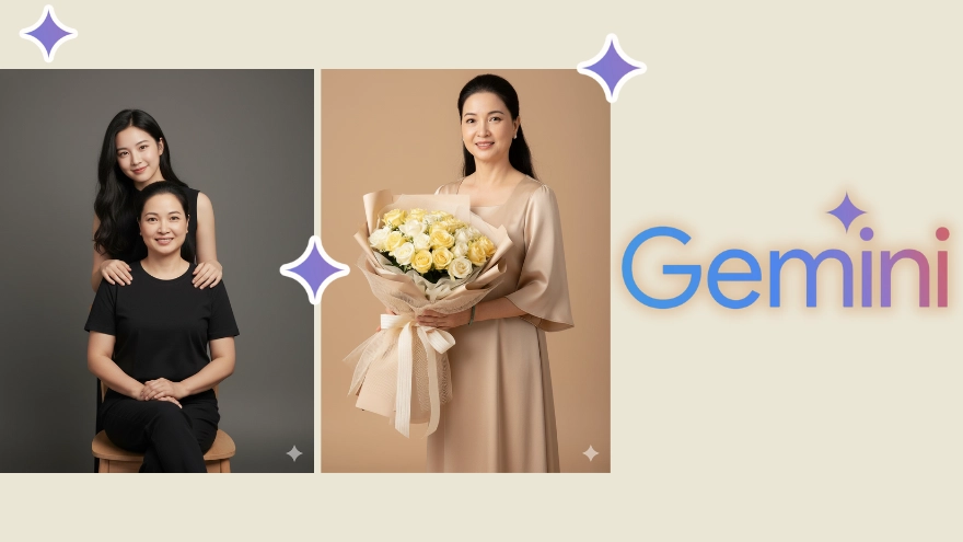 Prompt tạo ảnh cho mẹ nhân ngày 20/10 bằng Gemini