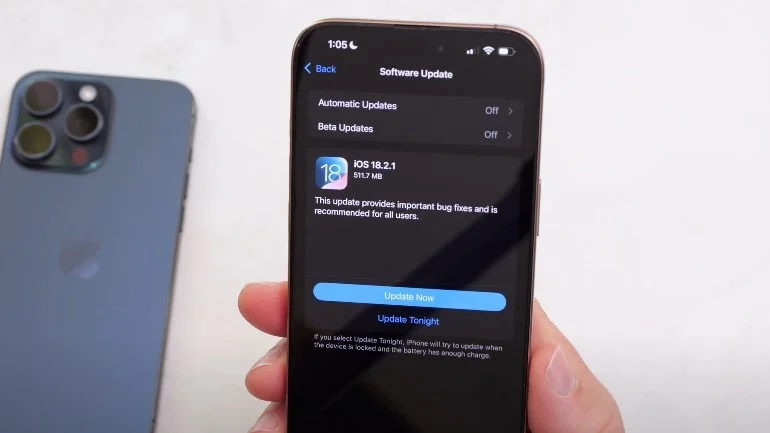 Review nhanh iOS 18.2.1 có gì mới?