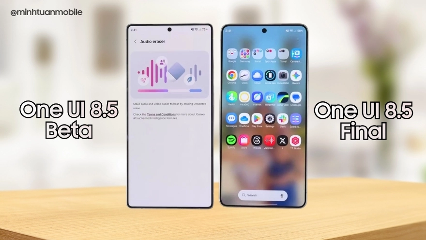 Review One UI 8.5 Beta vs One UI 8.5 chính thức: Thay đổi lớn
