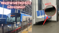 Review tàu Metro số 1 sau 3 ngày mở cửa: Có một điểm cộng đáng khen!