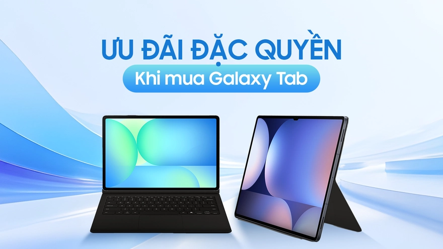 Sắm Galaxy Tab hôm nay: Nhận miễn phí loạt bộ app bản quyền 
