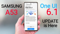 Samsung Galaxy A53 chính thức nhận bản cập nhật One UI 6.1