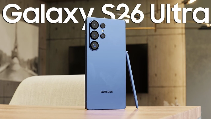 Samsung Galaxy S26 Ultra: Sạc nhanh hơn 25%, pin lớn hơn
