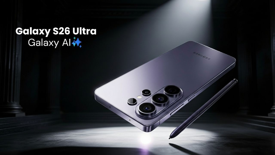 Samsung hé lộ camera AI mới trên Galaxy S26