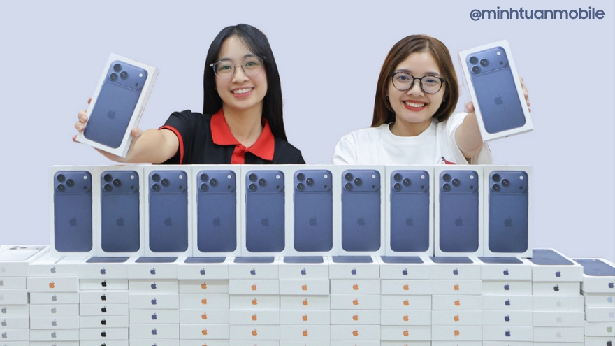 Sẵn hàng mua ngay 17 Pro Max 256GB Xanh đậm