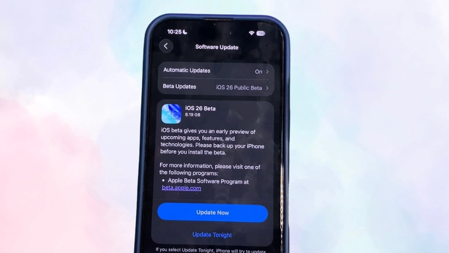 Sau khi cập nhật iOS 26 Public Beta cần làm gì?