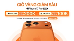 Siêu sale giờ vàng: Rinh iPhone 17 Pro 256gb giảm sốc 200K