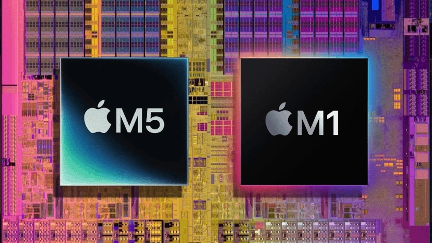 So kè M1 và M5: Apple Silicon đã mạnh tới đâu sau 5 năm