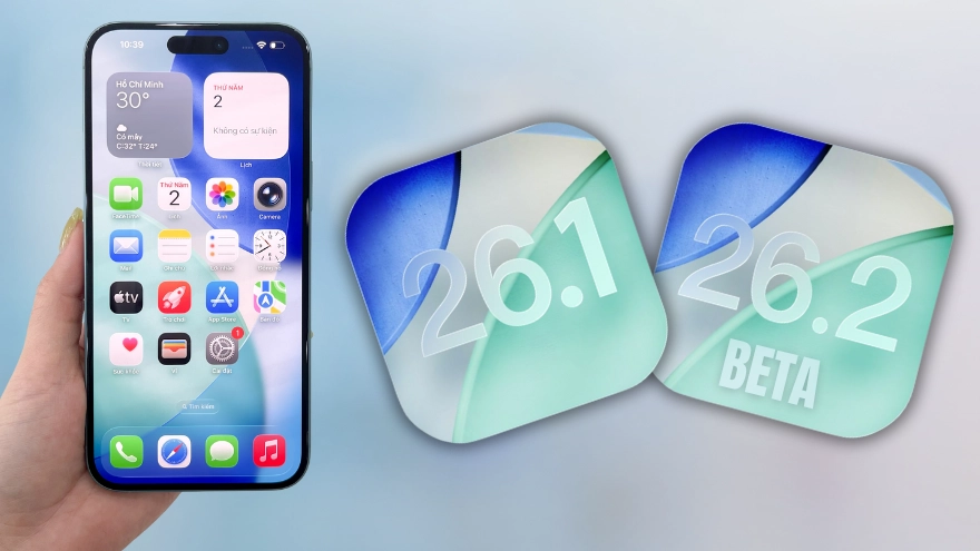 So sánh iOS 26.1 và iOS 26.2 Beta