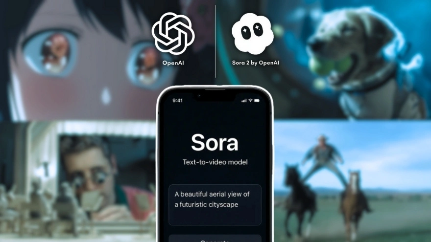 Sora của OpenAI vươn top 3 App Store, thách thức Gemini