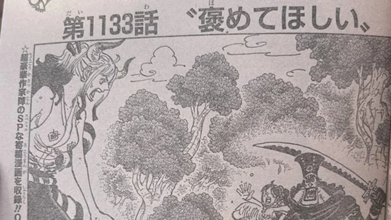 Spoiler One Piece Chap 1133: Xin hãy khen ngợi cháu