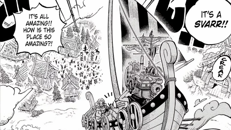 Spoiler One Piece Chap 1134: Sự xuất hiện bí ẩn ở Thiên Giới!