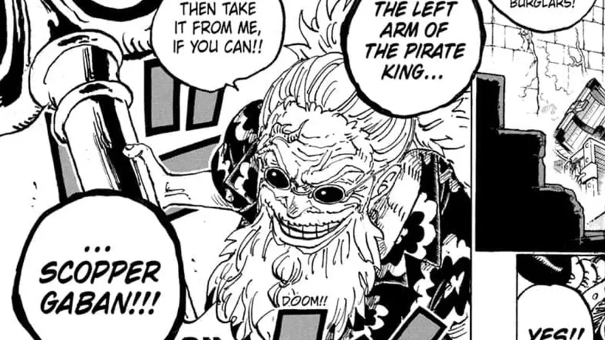 Spoiler One Piece Chap 1140: Trận chiến với huyền thoại Gaban